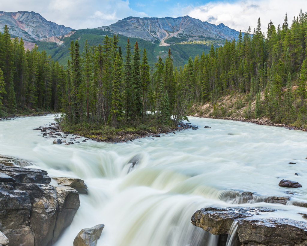 Sunwapta Falls - Icefields Parkway - Ouest Canada