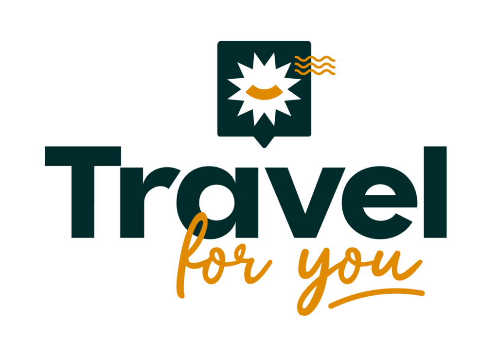 Réserver un voyage avec Travel for you, agence de travel planner, logo conseil écoute et voyage personnalisé