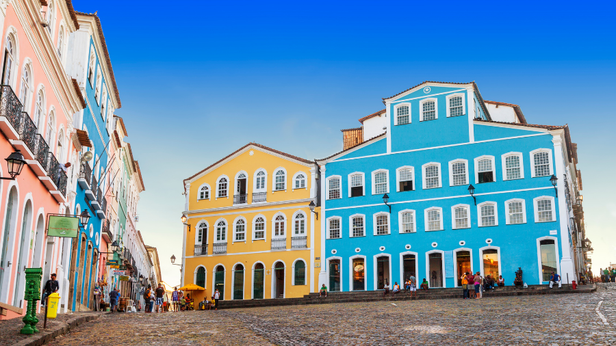 Pelourinho in Salvador - Voyage en famille au Brésil