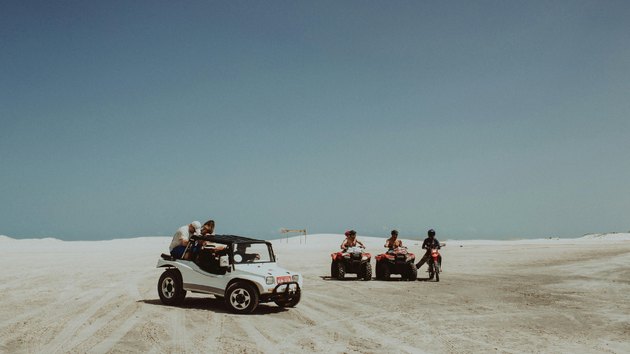 Activités 4x4 et quad dans le désert - Voyage en famille au Brésil